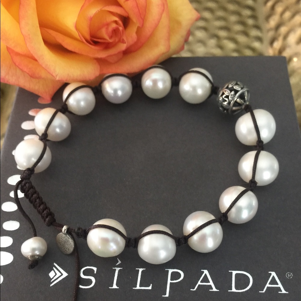 Silpada Rugged Pearls Bracelet
